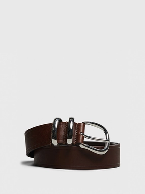 Tip End Belt 3,5 Cm In Brown Today Only Discount Trending Hot Deal
