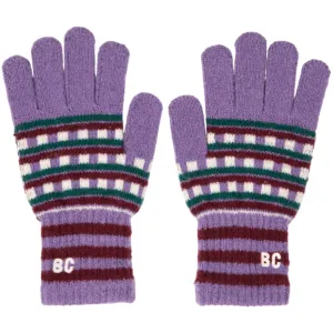 Bobo Choses Purple Jacquard Long Gloves Daily Special Offer Flash Deal Alert