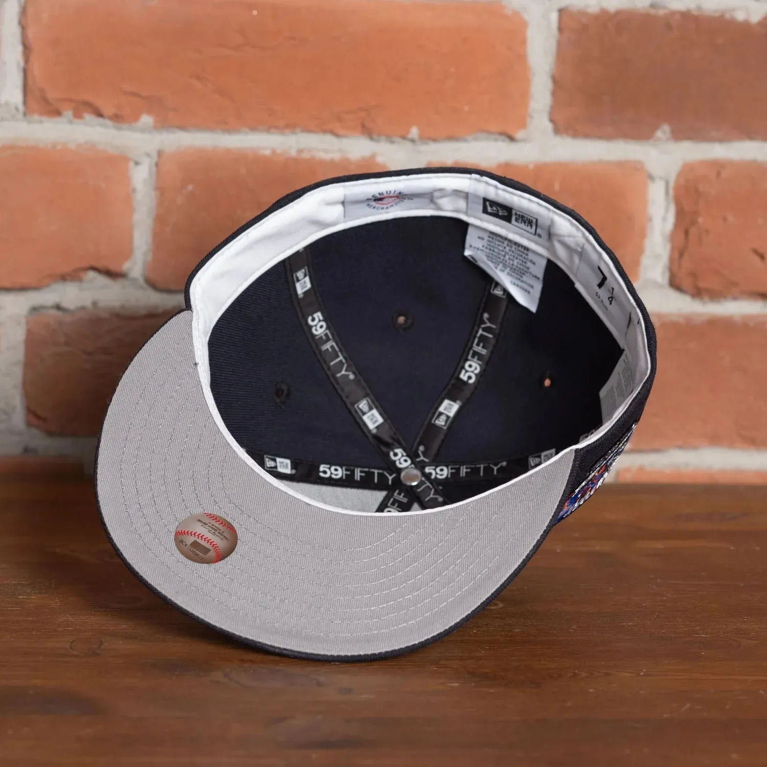 Save Today Only Shop & Grab Offer New Era 59Fifty Mlb New York Yankees Subway Series Yankee Stadium Navy / Grey Uv Fitted Cap