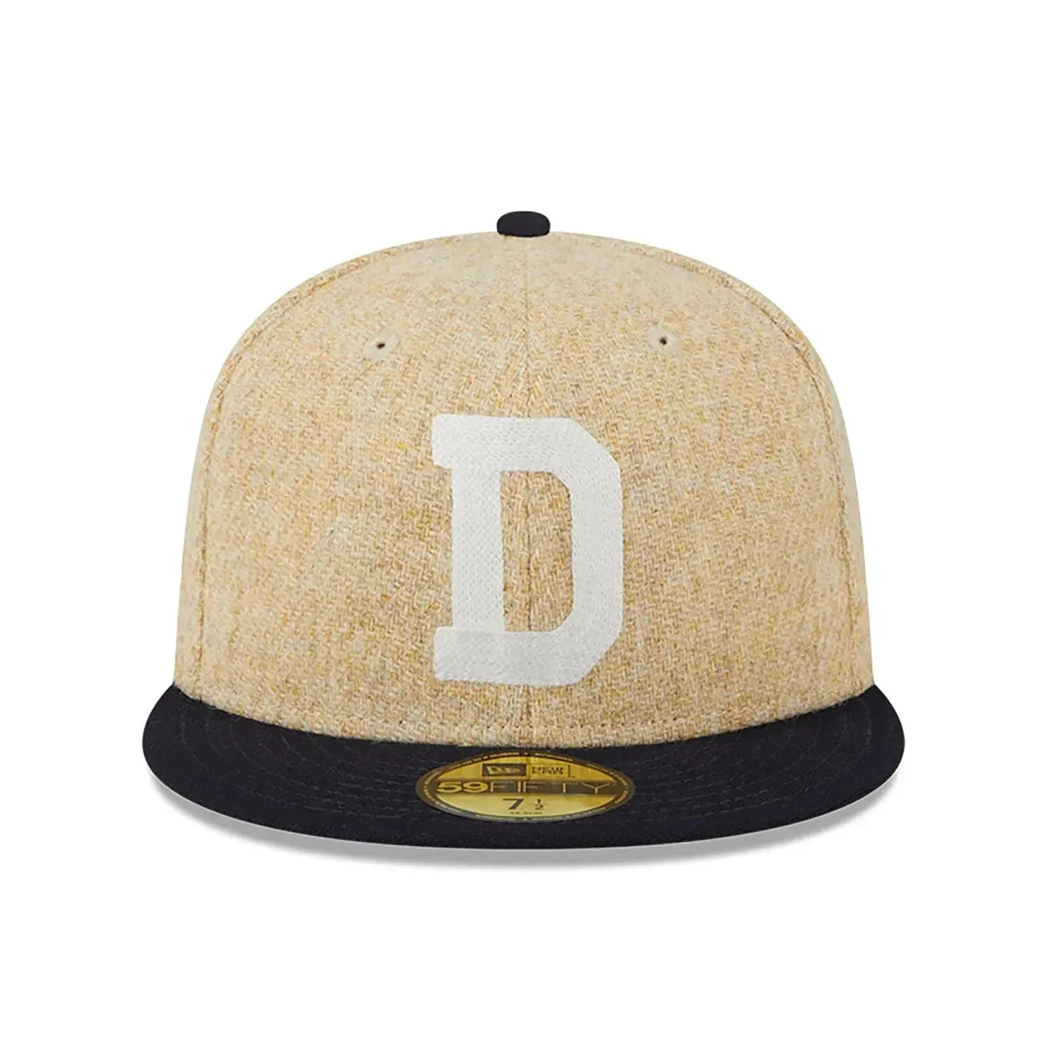 New Era 59Fifty Mlb Detroit Tigers Harris Tweed Two Tone / Grey Uv Fitted Cap Todays Special Picks Hot Pick Sale