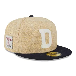 New Era 59Fifty Mlb Detroit Tigers Harris Tweed Two Tone / Grey Uv Fitted Cap Dont Miss Out!