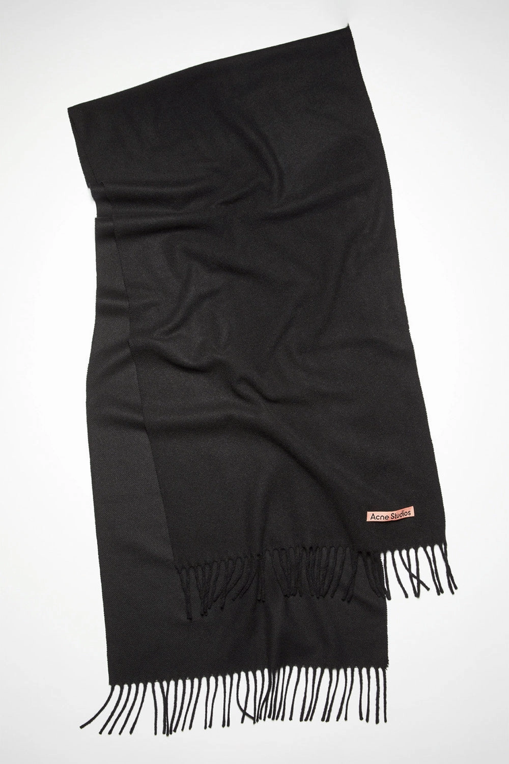 Cashmere Narrow Scarf Black Instant Hot Deal Shop & Save Big