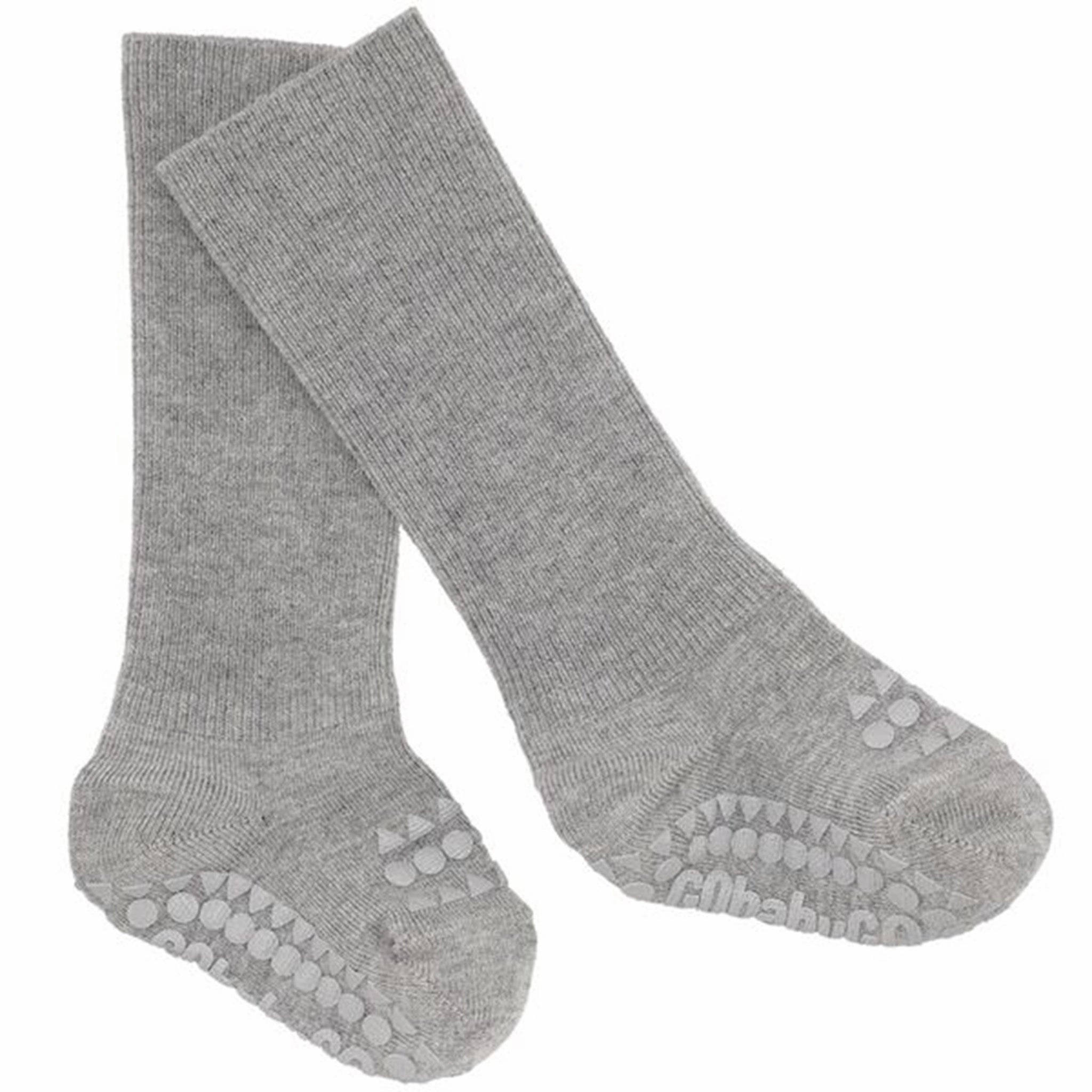 Gobabygo Bamboo Socks Antislip Grey Melange Instant Deal Today Mega Sale Now