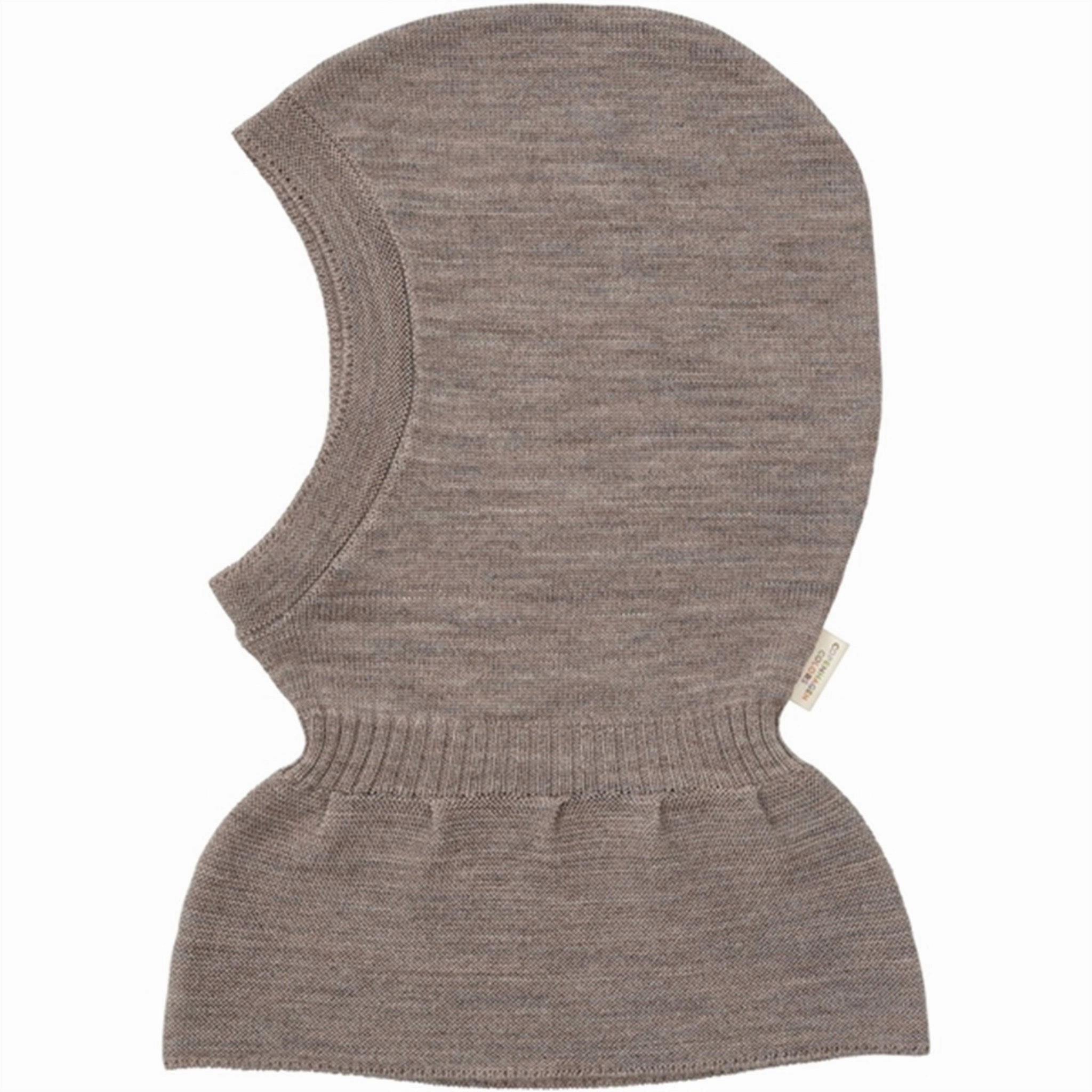 Copenhagen Colors Natural Melange Balaclava Knitted Merino Wool Dont Miss This Offer