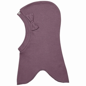 Dont Miss This Offer Hot Item Clearance Racing Kids Round Balaclava Bow 1-Layer Dusty Purple