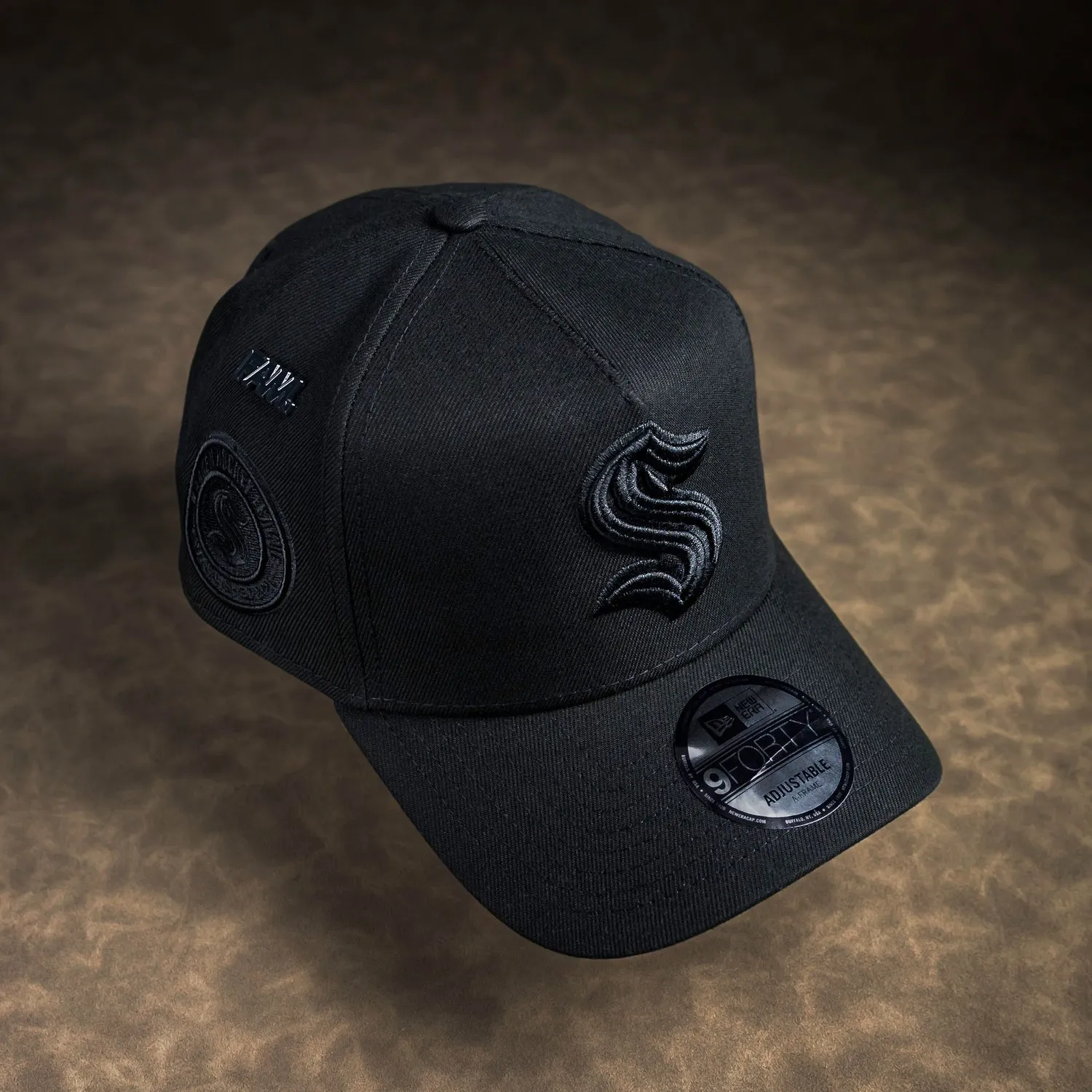 Todays Special Savings Seattle Kraken Nhl Black Scarlet Uv / New Era 9Forty A-Frame