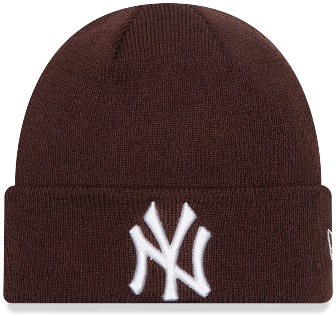 New York Yankees New Era Kids League Essential Brown Beanie (Age 4 - 12 Years) Last Chance Offer