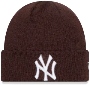 New York Yankees New Era Kids League Essential Brown Beanie (Age 4 - 12 Years) Last Chance Offer