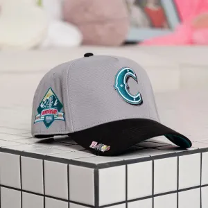 Fam.Cap Snapback "C" Cap 4Th Anniversary Two Tone / Teal Green Uv Hot Picks Today Limited Stock Offer