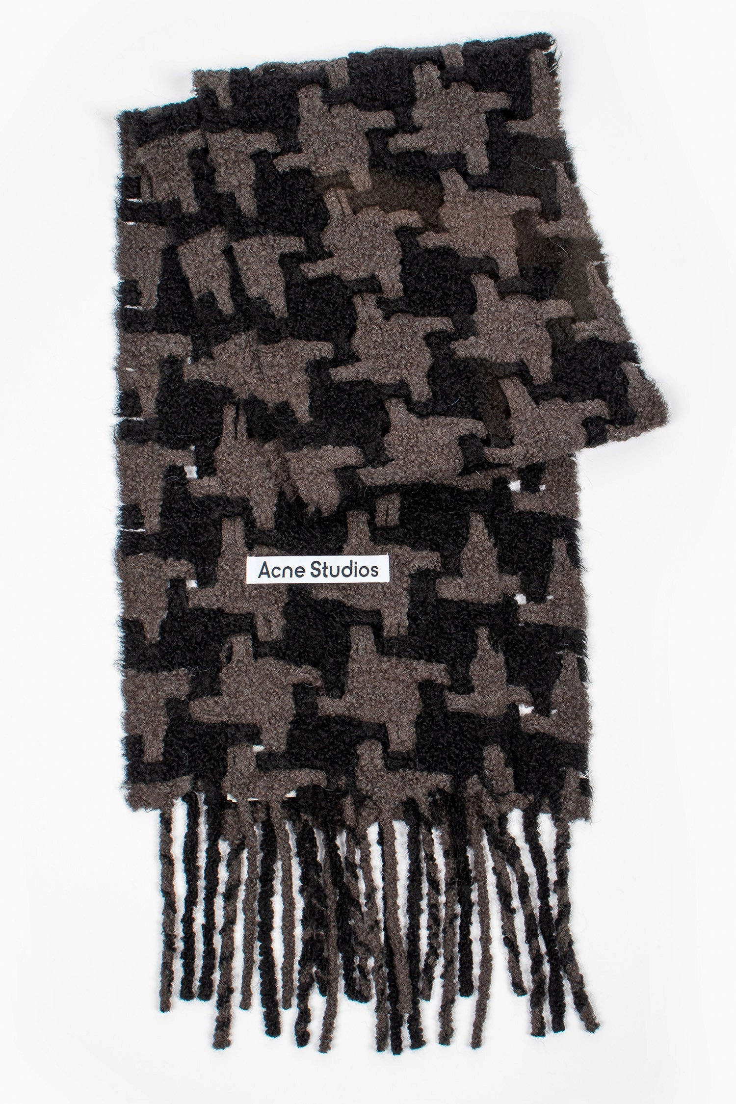 Houndstooth Scarf Black/Grey Shop Hot Picks Flash Offer Today