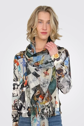 Large Scarf - Cowgirl Todays Special Savings