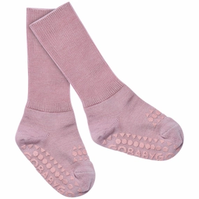 Flash Sale Alert Now Trending Deals Today Gobabygo Rose Blush Non-Slip Socks In Merino Wool
