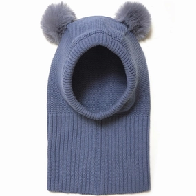 Huttelihut Knotty Balaclava Single Layer W. Pompom Skye Limited Stock Alert Shop the Savings