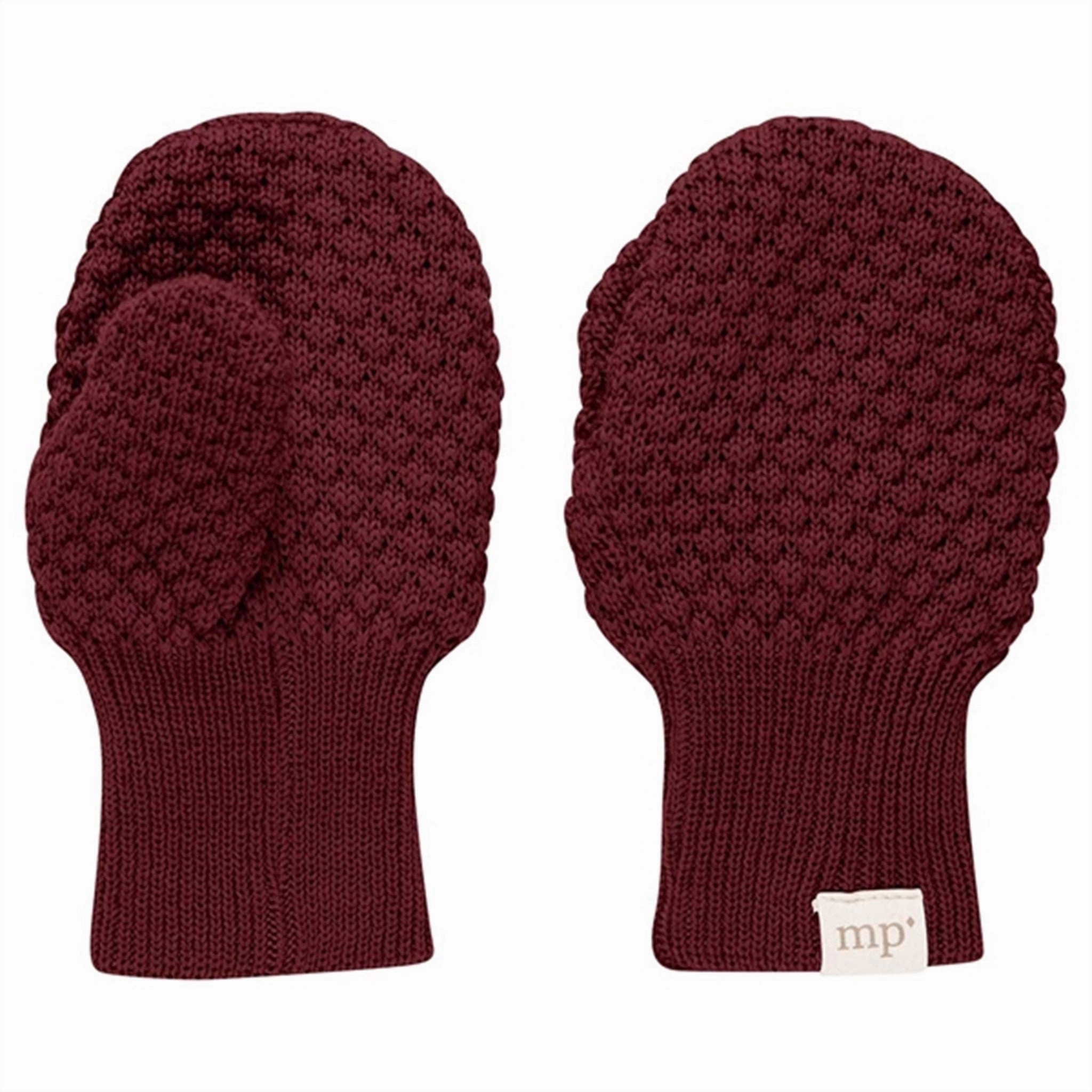 Mega Discount Event Dont Miss This Offer Mp Oslo Baby Mittens Wine Red 97512 1451