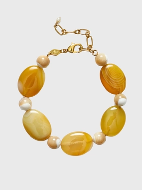 Limited Time Sale Desert Dreamer Bracelet In Butterscotch