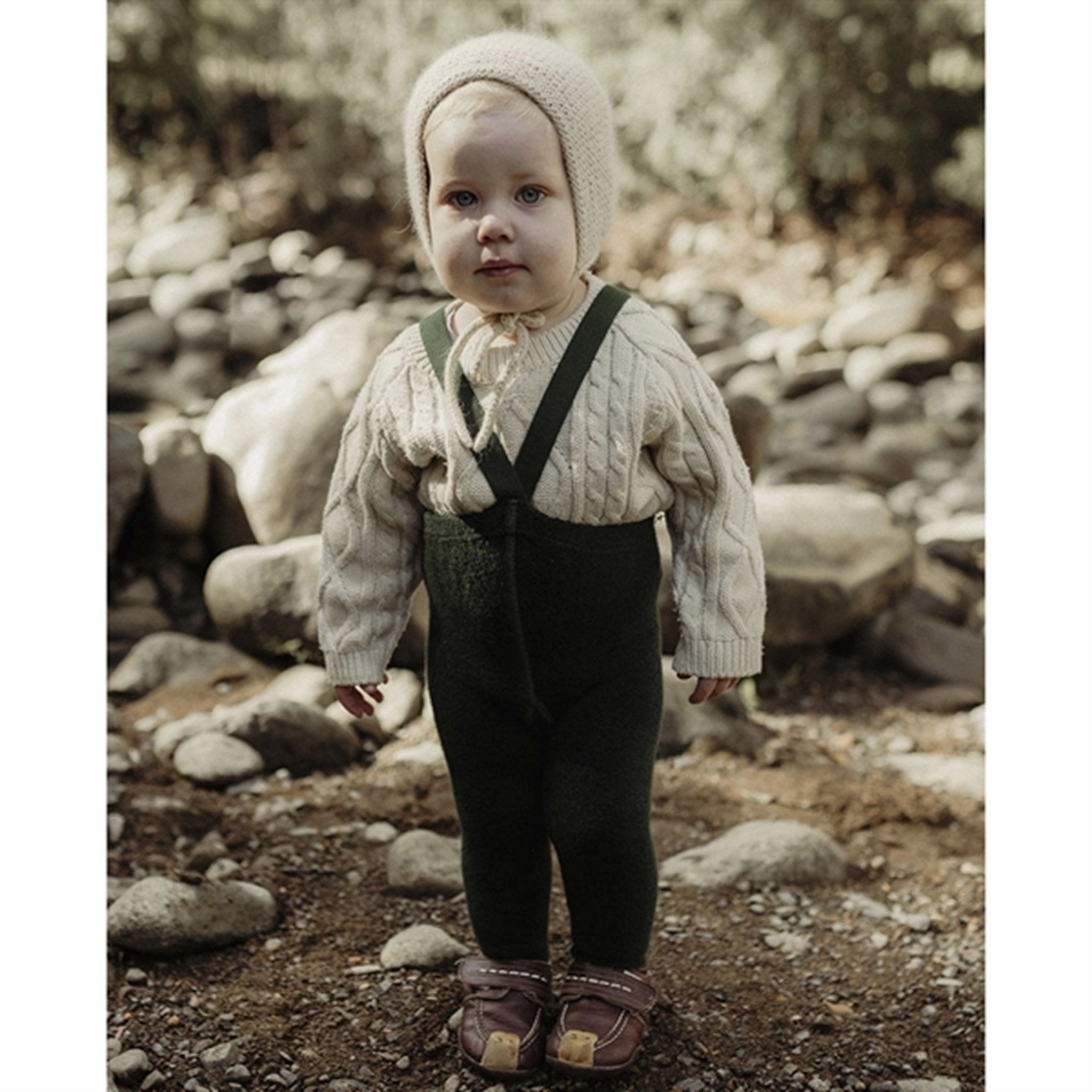 Special Occasion Discount Hot Picks Today Silly Silas Teddy Warmy Footed Tights Dark Forest Green