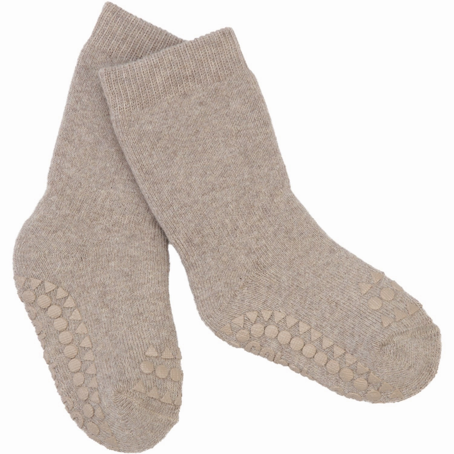 Todays Trending Deals Gobabygo Sand Non-Slip Socks Organic Terry Cotton