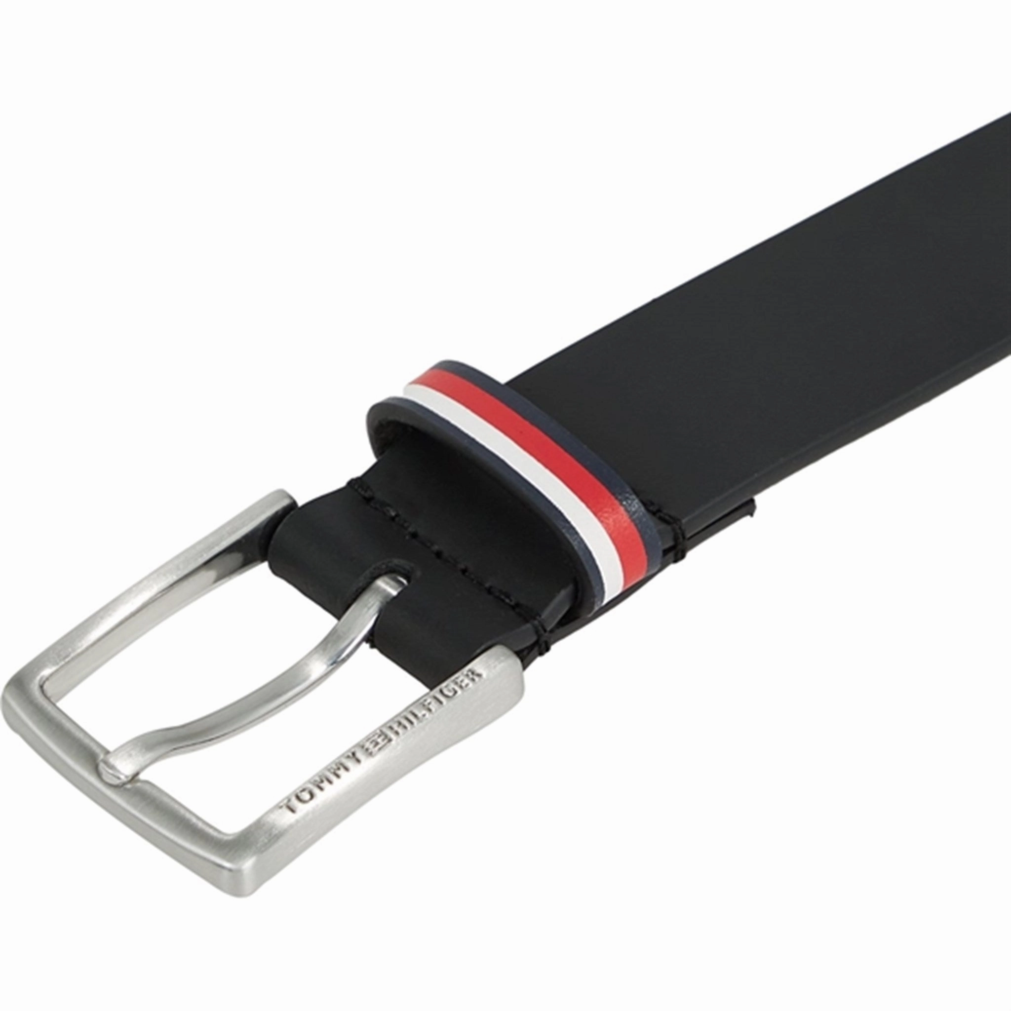 Tommy Hilfiger Leather Belt Black Hot Deal Alert Special Savings Today