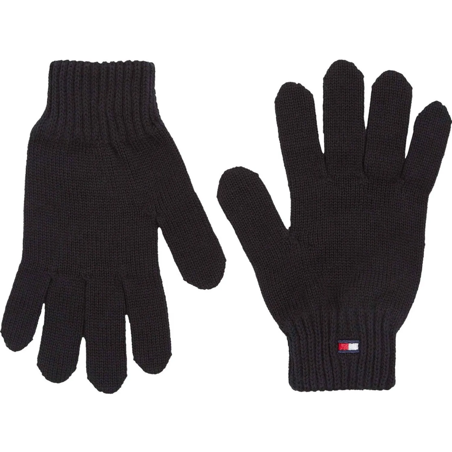 Tommy Hilfiger Black Small Flag Gloves Clearance Event