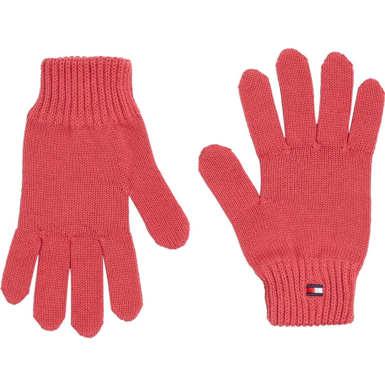 Tommy Hilfiger Heritage Pink Small Flag Gloves Save More Online Mega Discount Today