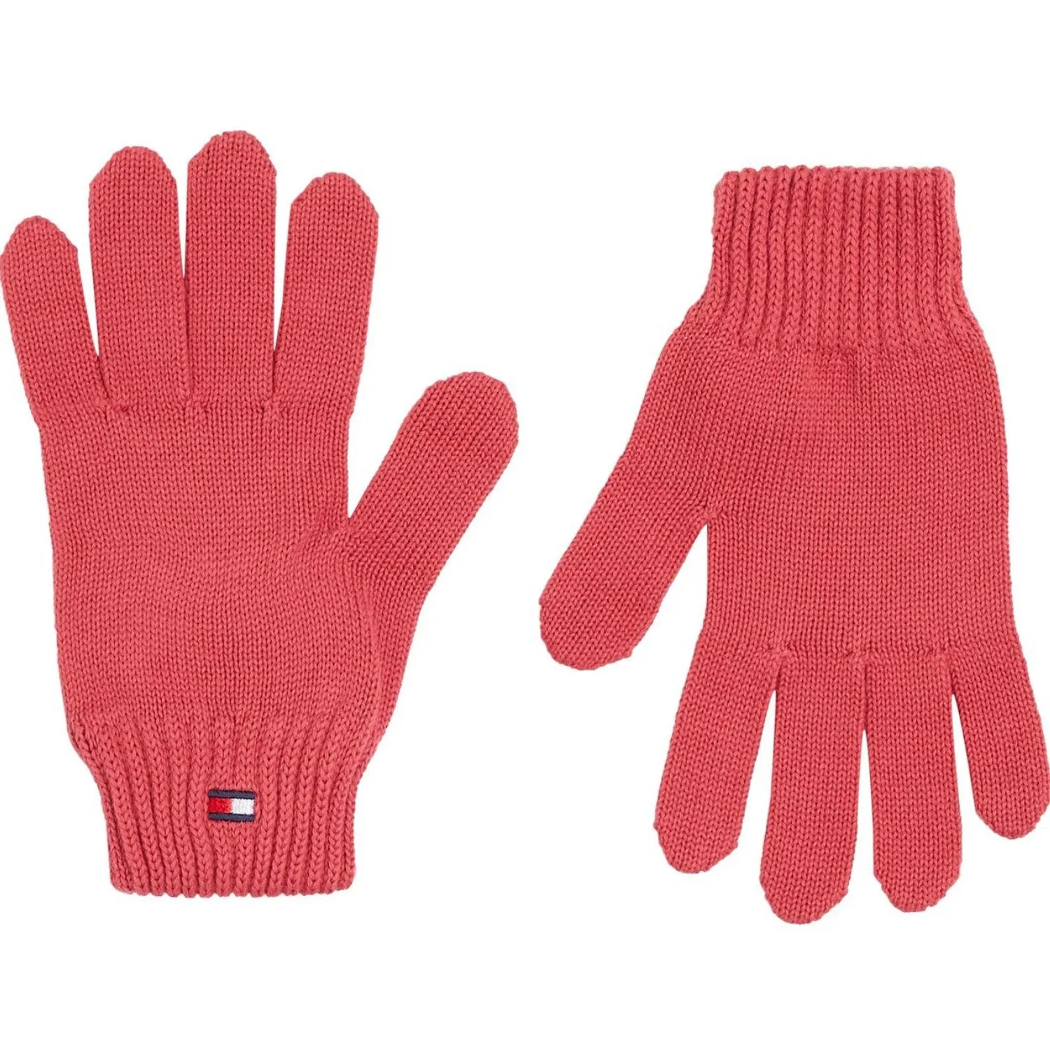 Price Drop Alert Trending Now Offer Tommy Hilfiger Heritage Pink Small Flag Gloves