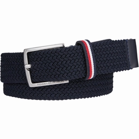 Flash Sale Alert Trending Offer Today Tommy Hilfiger Elasticated Braided Belt Space Blue