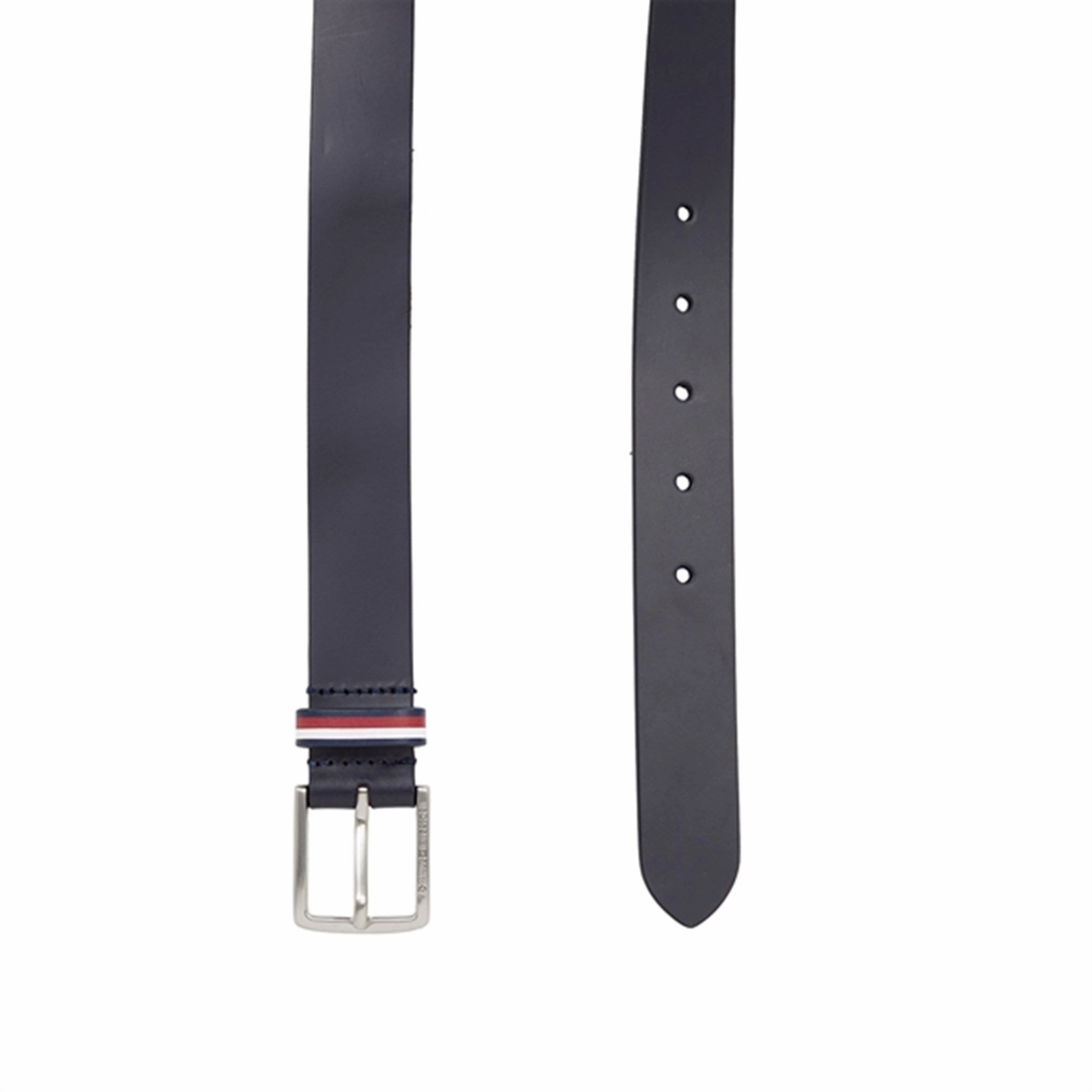 Dont Wait! Save Today Hot Savings Alert Tommy Hilfiger Leather Belt Space Blue