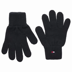 Tommy Hilfiger Small Flag Gloves Space Blue Special Occasion Discount
