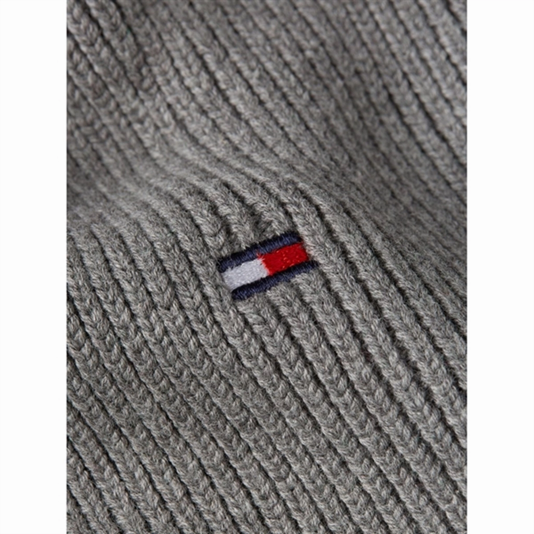 Hot Offer Event Tommy Hilfiger Small Flag Snood Light Grey Heather