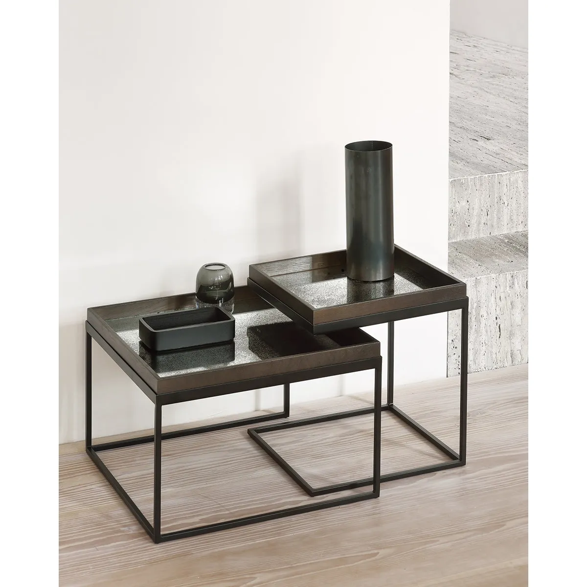 Tray Square Coffee Table Set of 2