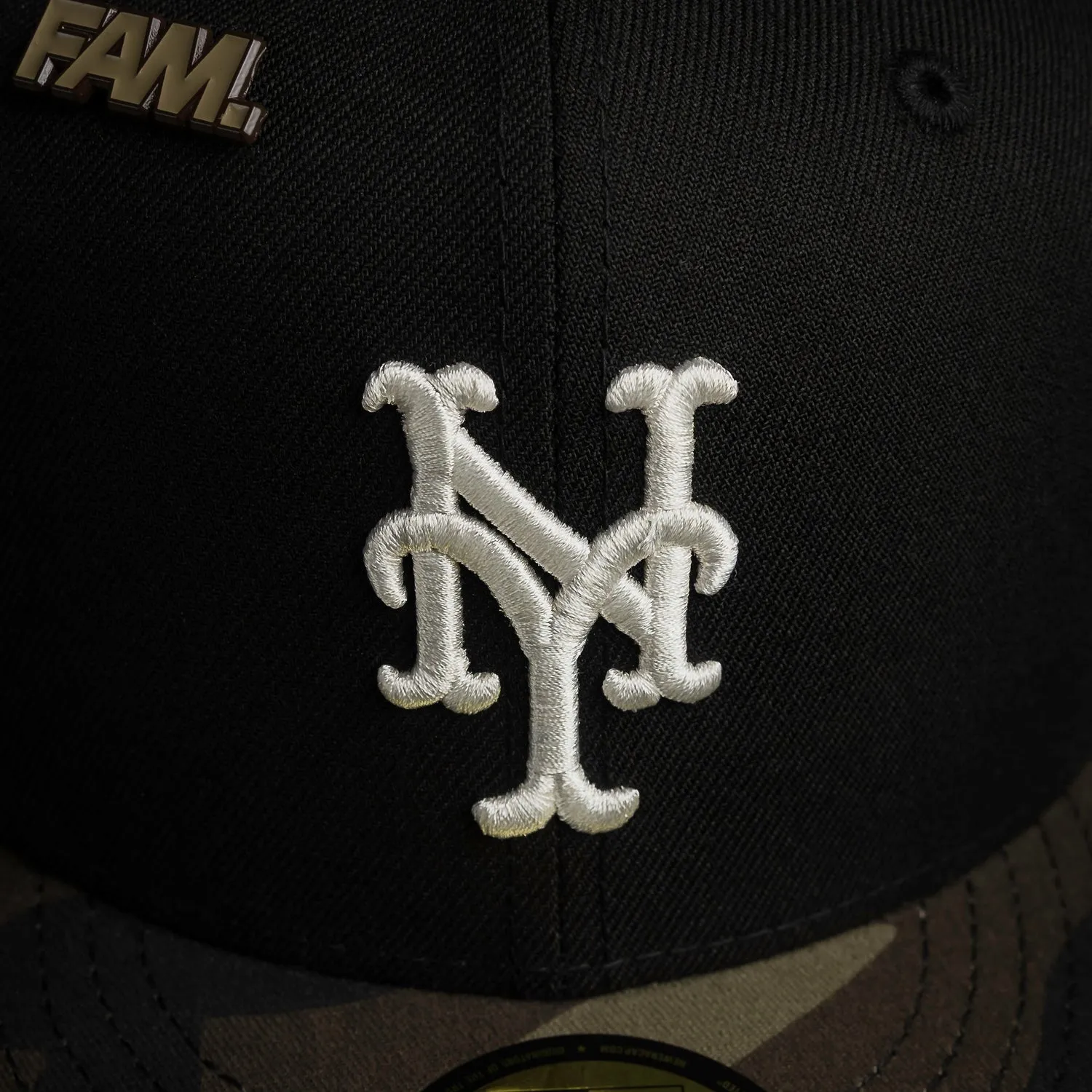 Limited Time Discount New York Mets Mlb Black Two Tone Camo Grey Uv / New Era 59Fifty Fitted Cap