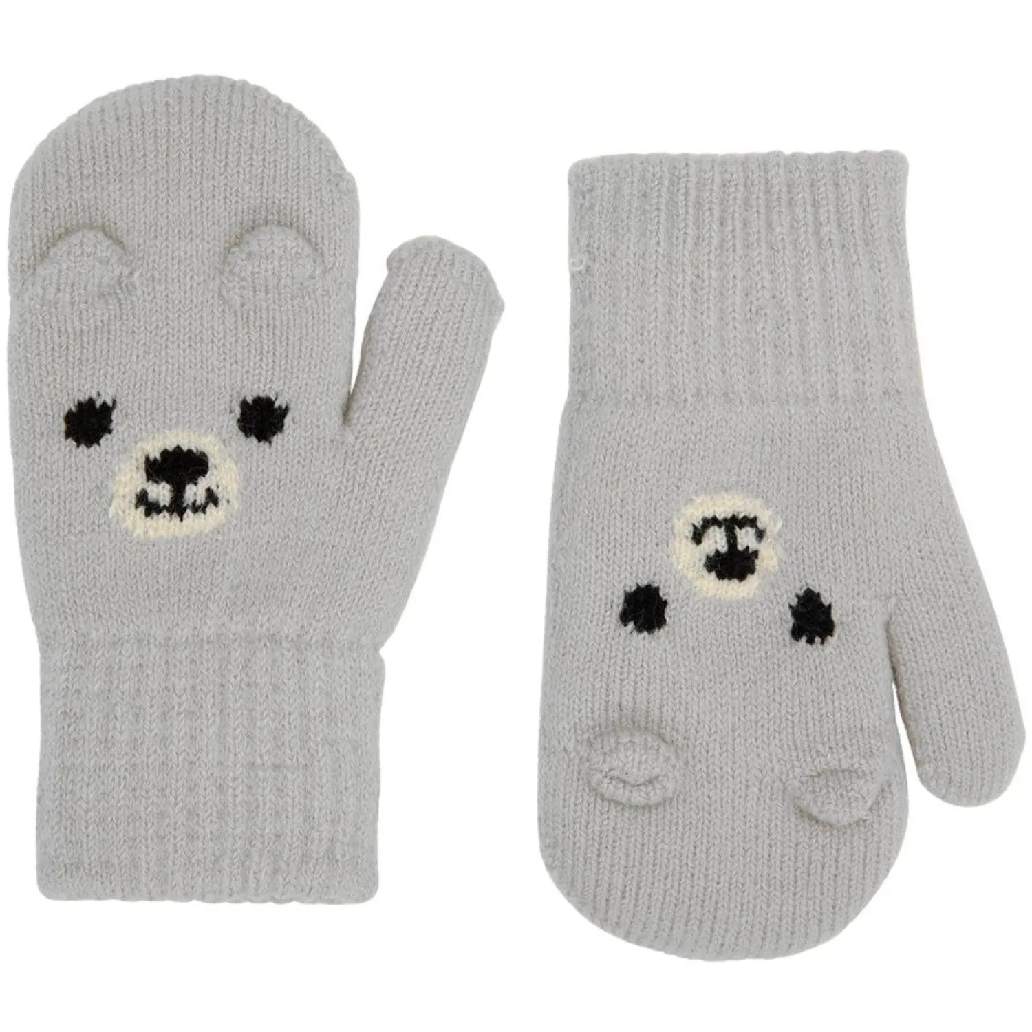 Molo Snow Melange Kenny Knit Mittens Sale Ending Soon