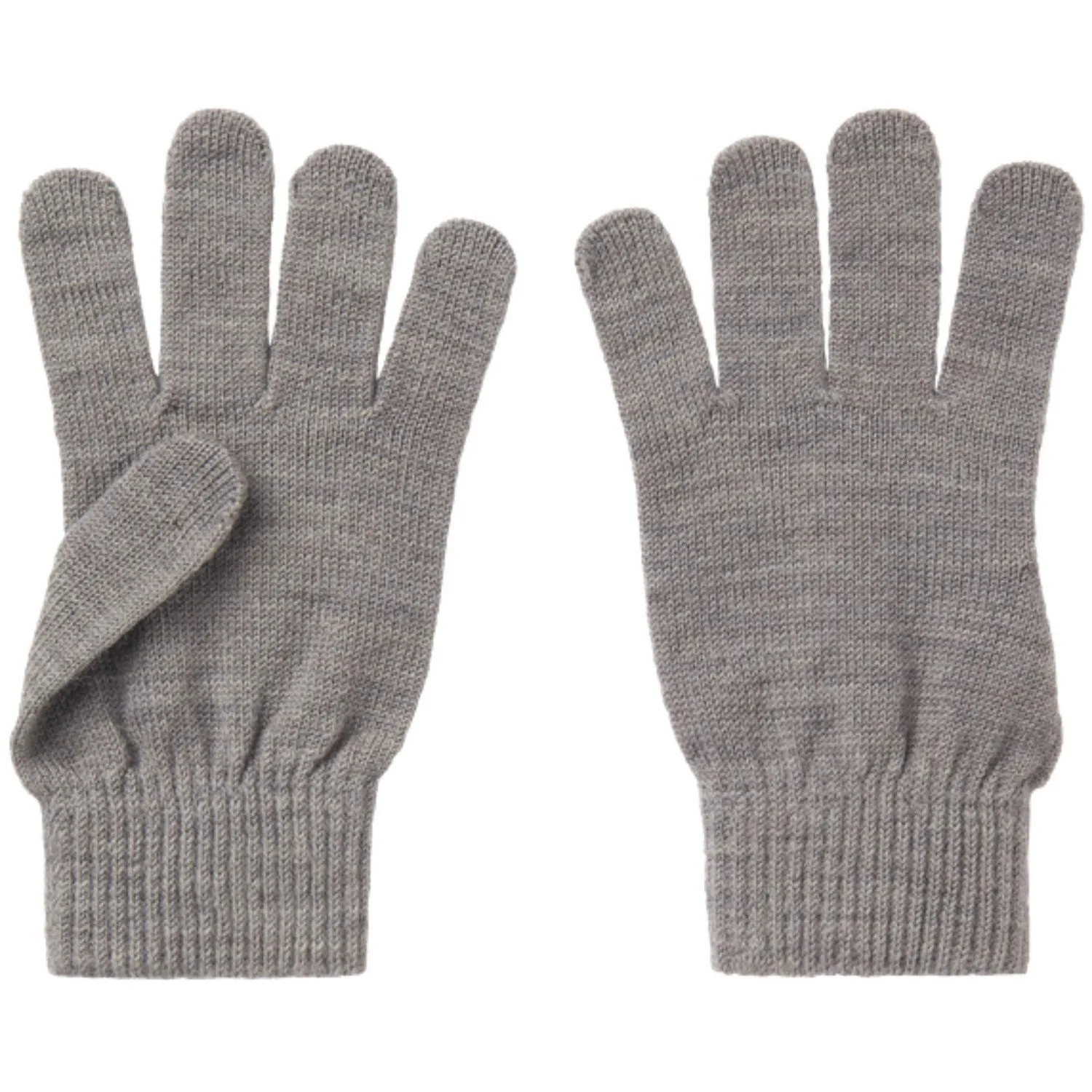 Trending Hot Deal Name It Grey Melange Wholla Wool Gloves
