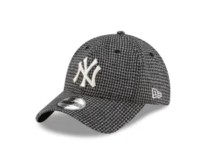 Today Only Discount Alert Special Deal Frenzy New York Yankees Mlb Houndstooth Black / New Era 9Twenty Adjustable