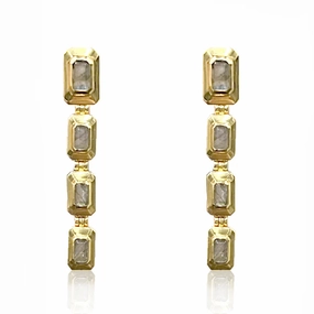 Labradorite Beryl Earrings Big Clearance Event Special Offer Inside