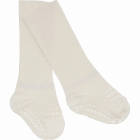 Gobabygo Off White Non Slip Socks Organic Cotton Hot Sale Frenzy Hot Offer Inside