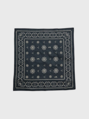 Stoy Bandana In Washed Black Today Only Offer