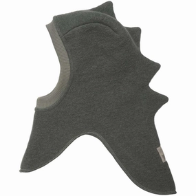Must-Have Clearance Huttelihut Wool Dino Balaclava Hat Agave