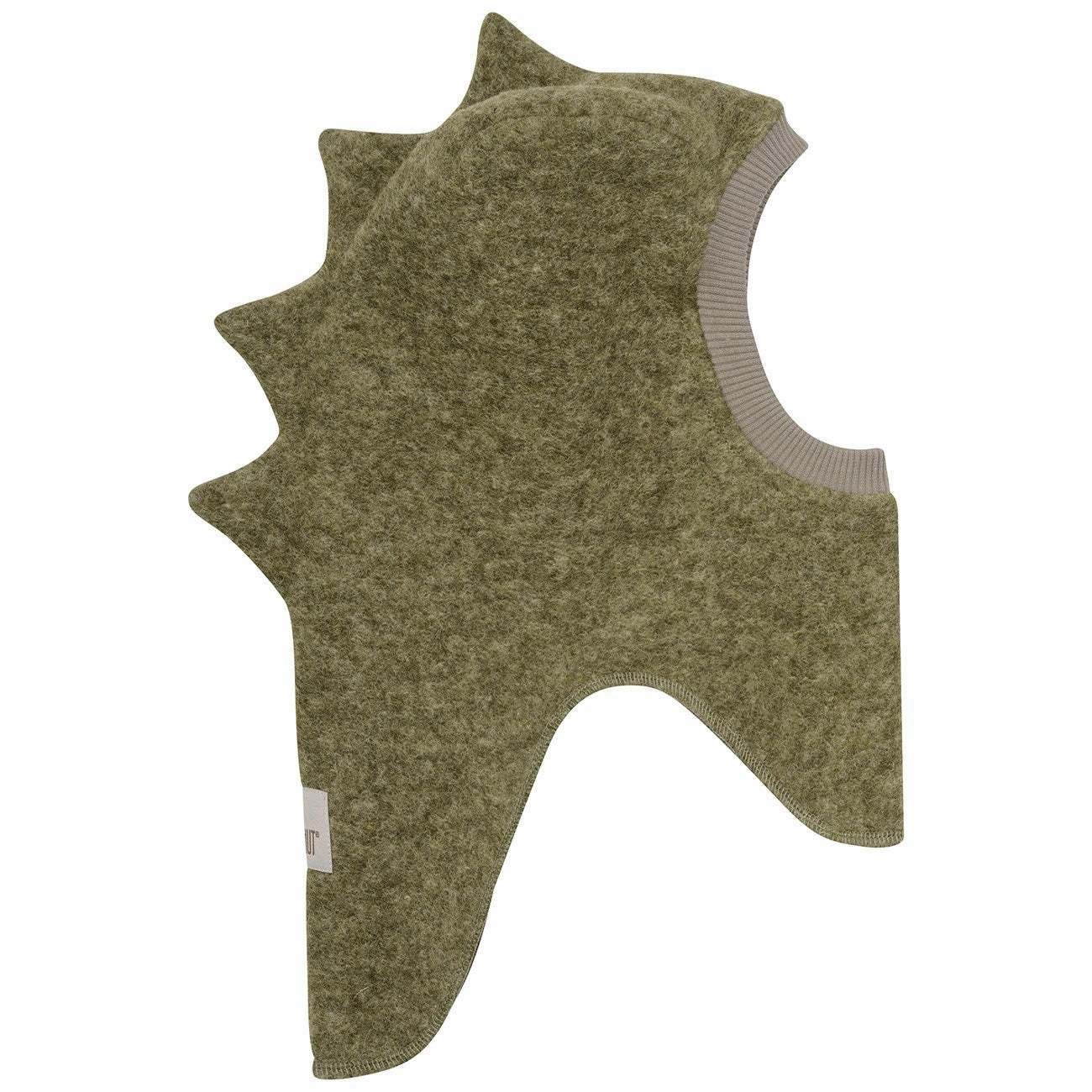 Huttelihut Deep Lichen Green Balaclava Triangles Wool Hot Deals Today Special Steal Event