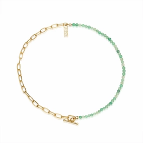 Steal Todays Offer Aventurine Linx Necklace