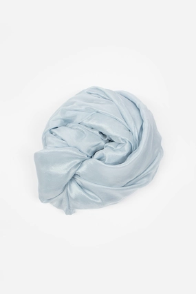 Trending Deals Today Hot Pick Deal Silk Habotai Light Scarf Extra Pale Blue