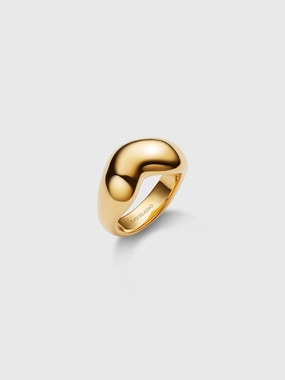 Tryvann Ring With Gold Plating Must-Have Items Clearance Sale