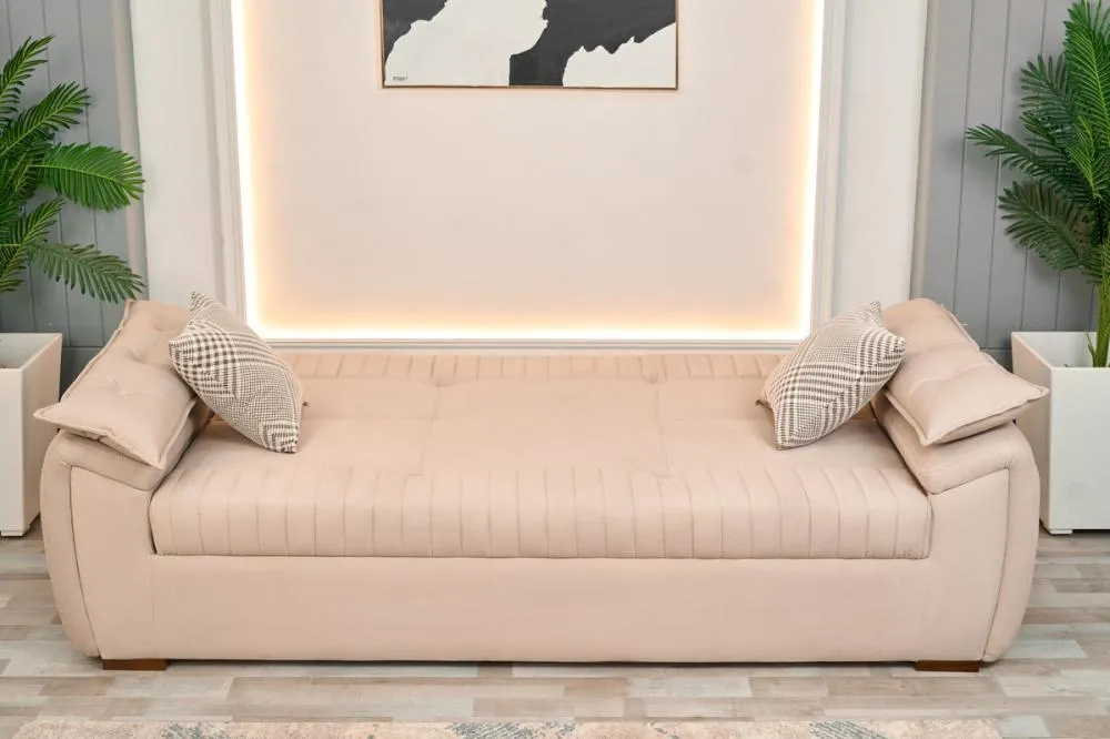 Two-Seater Sofa from Maiden Home, Beige - 190x75x75 cm M110453295