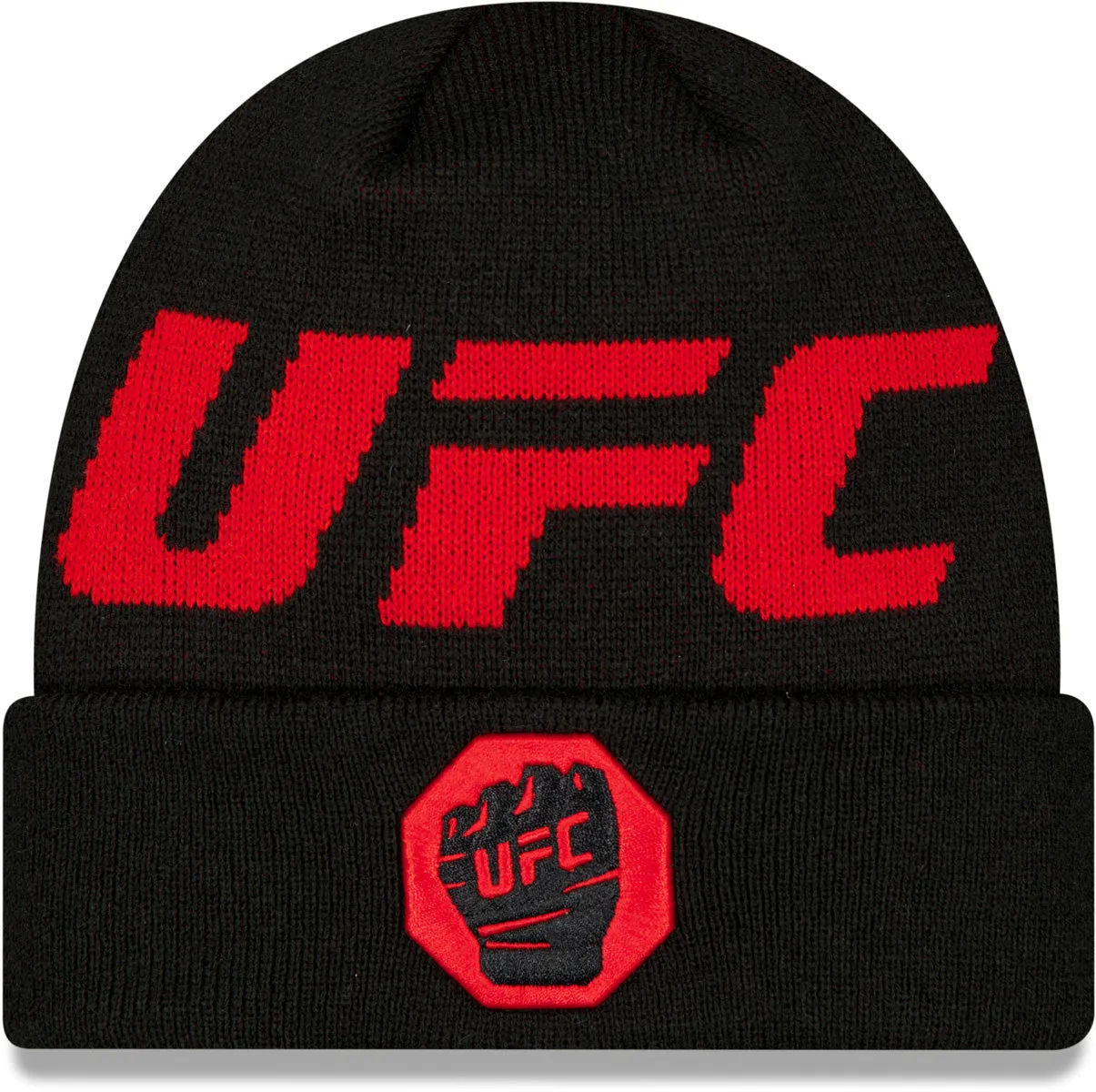 Ufc New Era Core Cuff Knit Black Beanie Shop & Save Big Shop the Savings