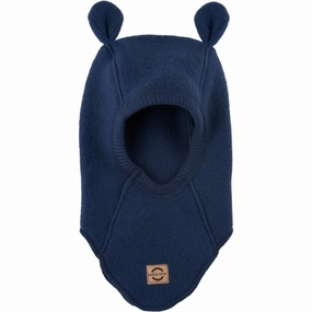 Must-Have Steals Exclusive Online Deal Mikk-Line Wool Balaclava With Ears Blue Nights