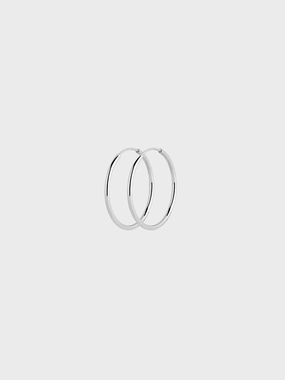 Must-Have Deals Hot Offer Ending Soon Senorita 20 Hoop Earrings In Silver