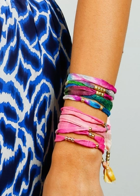 Today Only Steal Special Offer Inside Victoria Leivissa Sari Link Bracelet In Pink