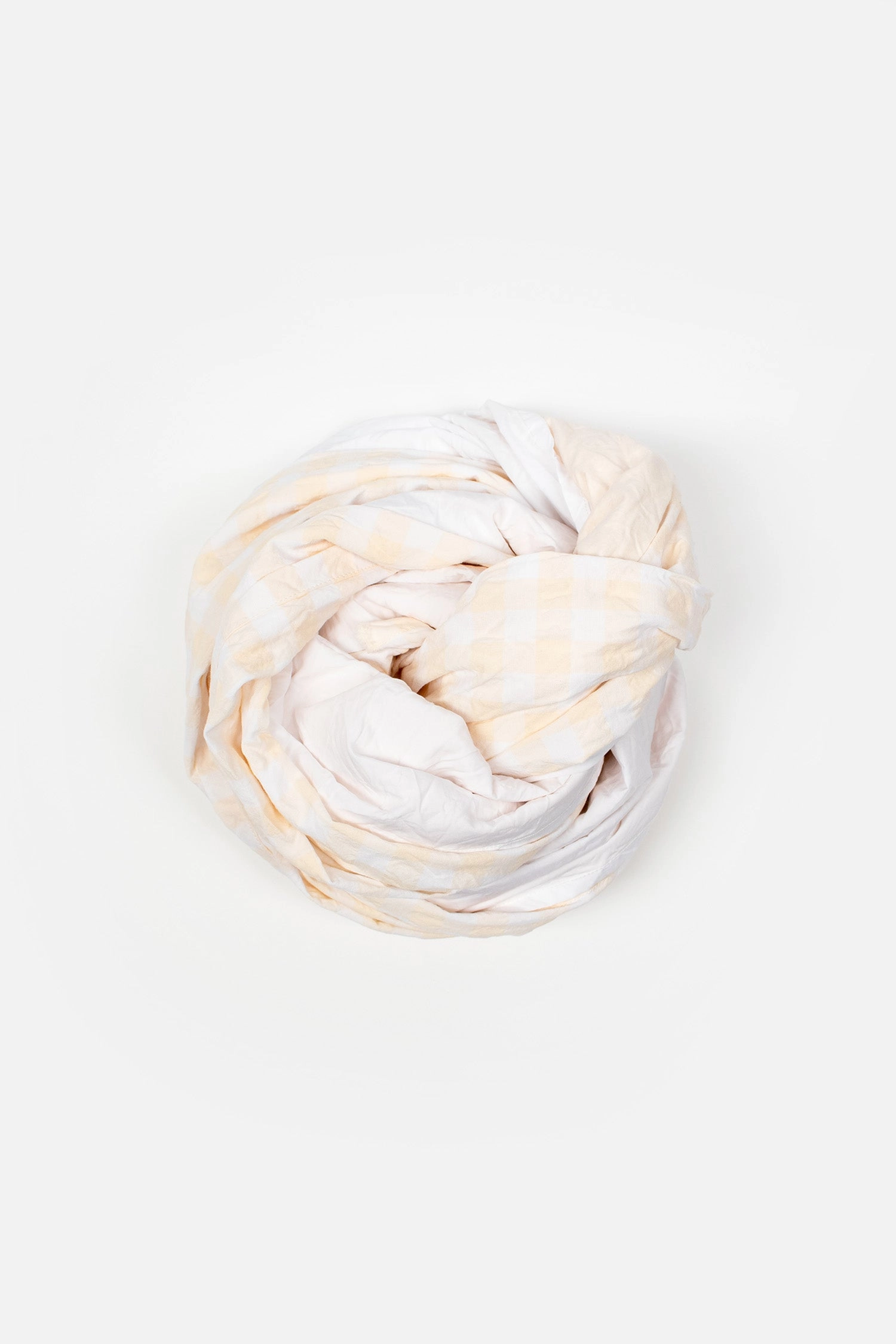 Washed Patchwork Shawl White/Peach Today Only Offer