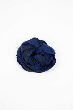 Washed Shawl Electric Blue Save More Online