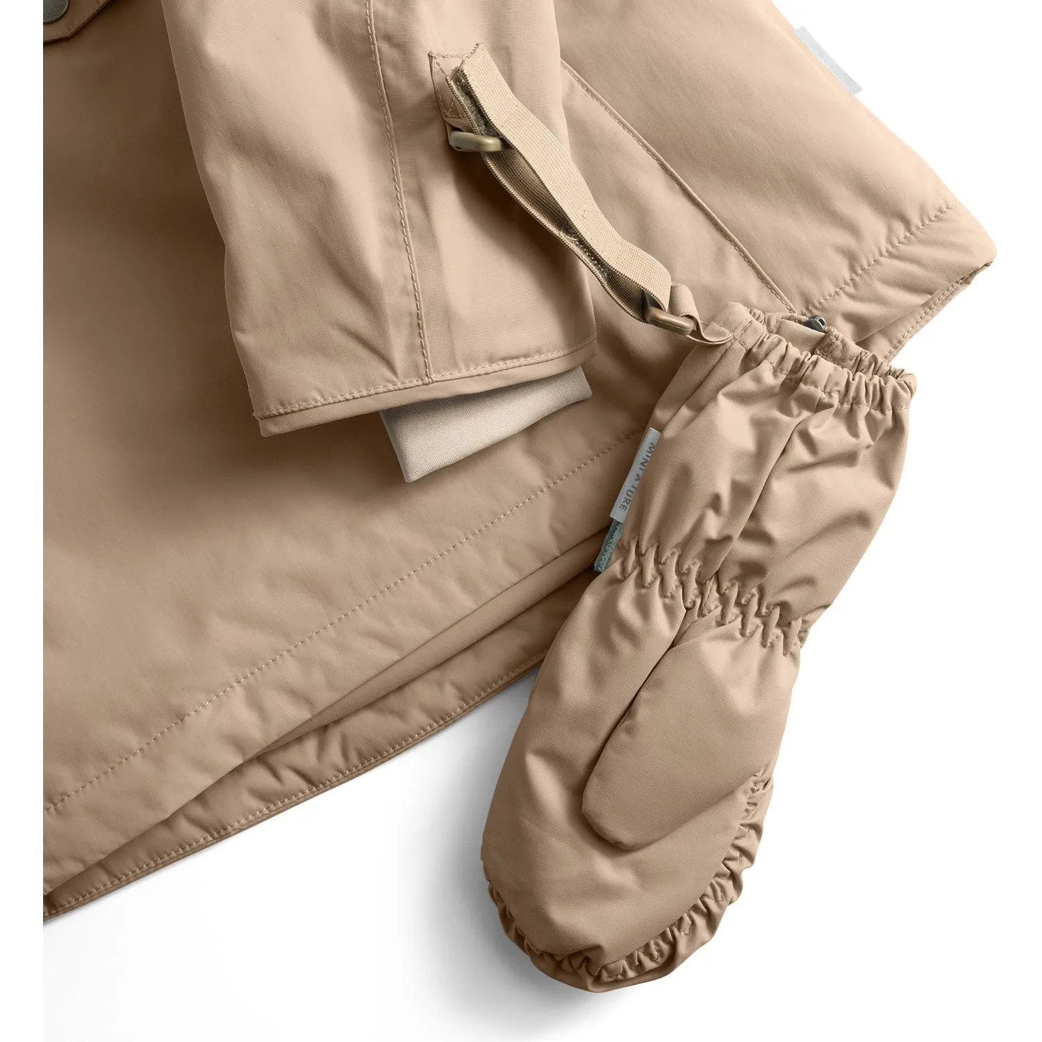 Limited Time Hot Deal Mini A Ture Savannah Tan Matcesar Fleece Lined Mittens